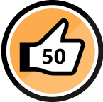 50 Kudos Received