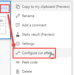 Power Automate - Configure run after