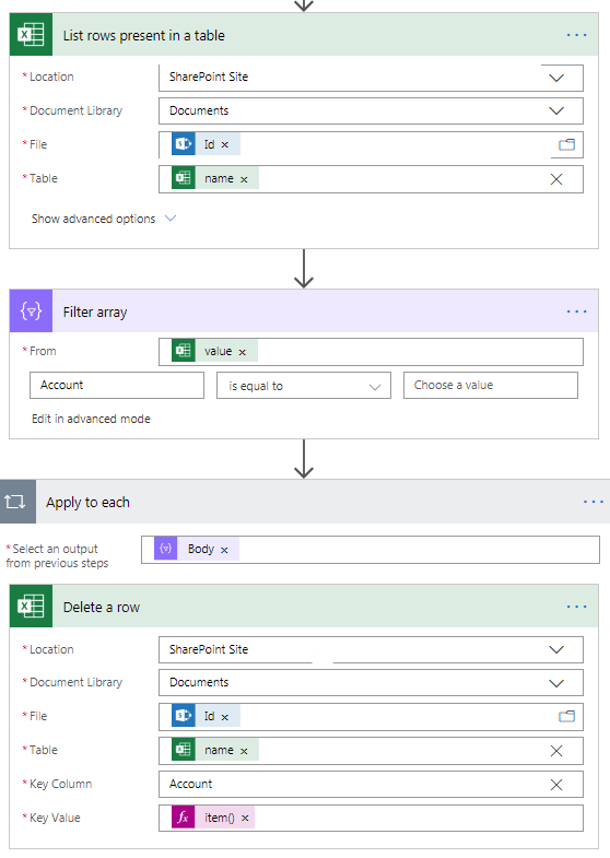 flow actions - filter array and delete a row.png