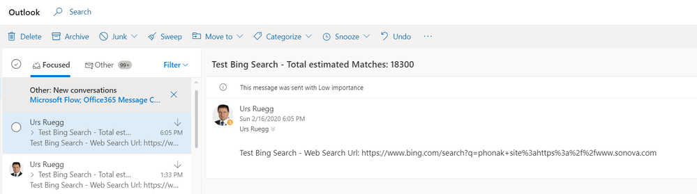 Bing Web Search API with Power Automate Part 2 - Outlook.PNG