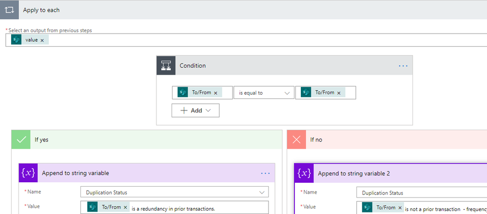 if there are at least 1 same value, then new variable will be applied according to condition