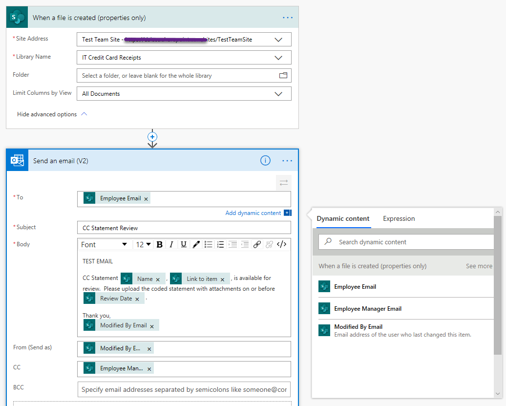 Solved: Flow Email Fails for SharePoint Document Library - Power ...