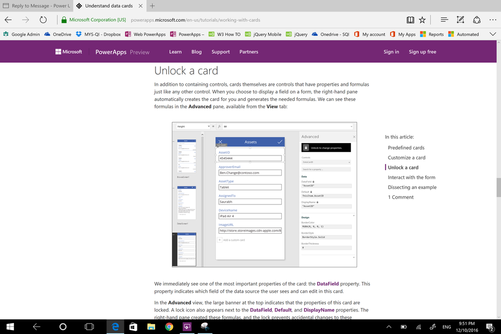 In thid Understand Data Card section, it clearly explain how to manipulate this Standard Forms and modify to suit your needs. Just take note of each value, parent.value, etc. when chaing.