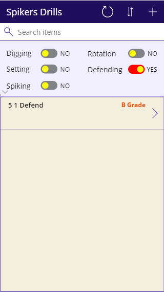 "Defending" Toggle selected and filtered data correctly