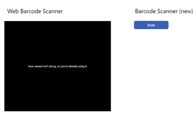 Barcode vs Web Barcode