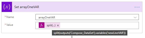 Split on a carriage return