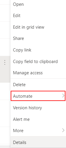 Automate available