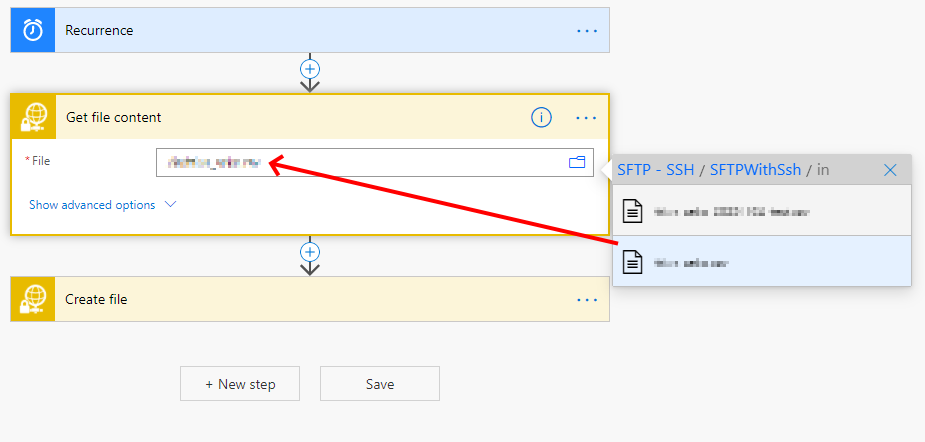 Get File Content Config