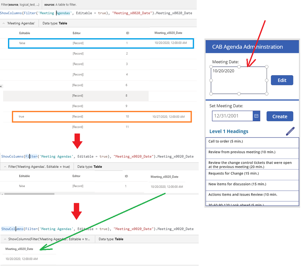 Building the Formula To Get Wanted Date in ListBox