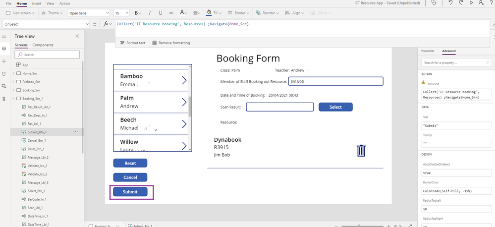 PowerApp Booking 4 submit code.png