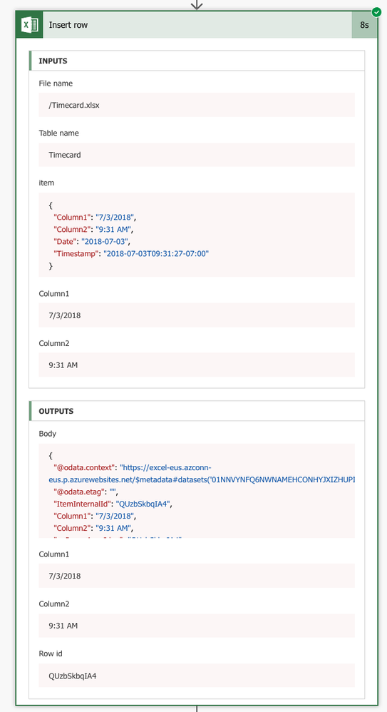 Run July 3, Output formatting matches input formatting.