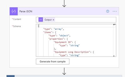 This is where it reads the JSON and separates them in to appropriate columns