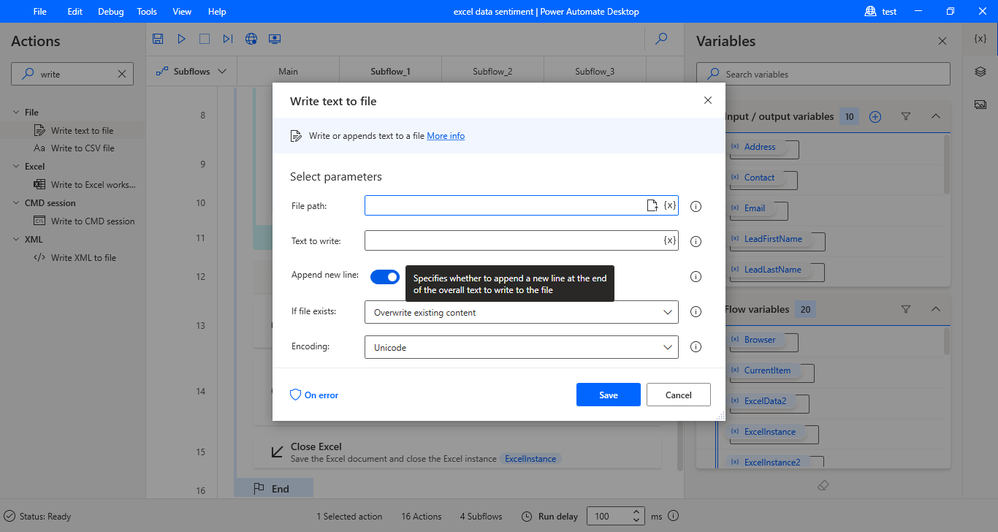 overwriting existing content in a file