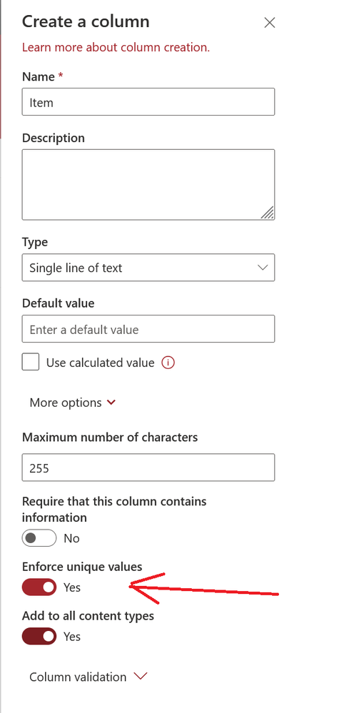 enforceuniquevalues_itemcolumn.png