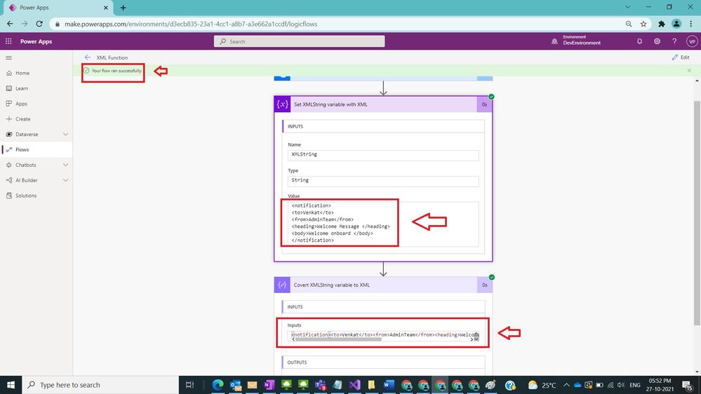 Usage of XML in Power Automate Figure 5.jpg