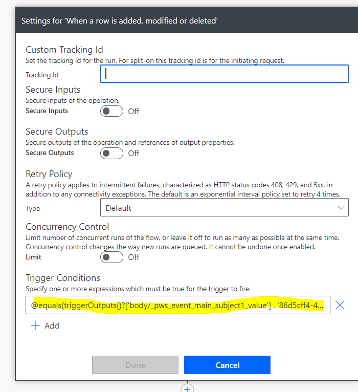 add trigger condition for lookup field value2.PNG