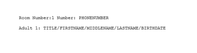 What it looks like  in the document. The information with CAPS is the dynamic data-- took out since personal data