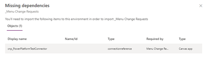 2) Dependency shows to an old connector I had previously removed from the solution