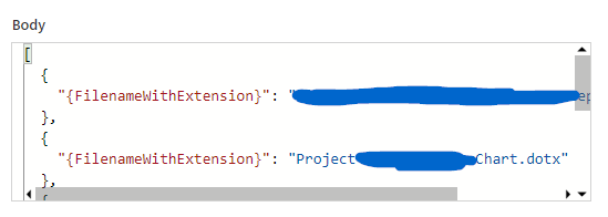 handover from powerapps (selected documents)