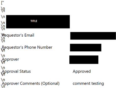 PDF with Dynamic Approval content