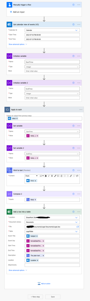 Calendar Event to Excel Flow.png