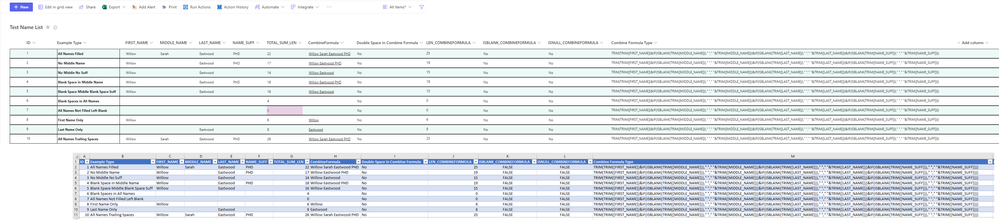 CombineFormula Final Name Results