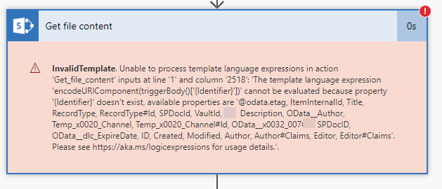 Result of custom expression