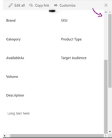 PowerApp double scroll bar inside SharePoint list form