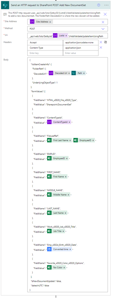 Ex2 HTTP New Document Set Dynamic Content