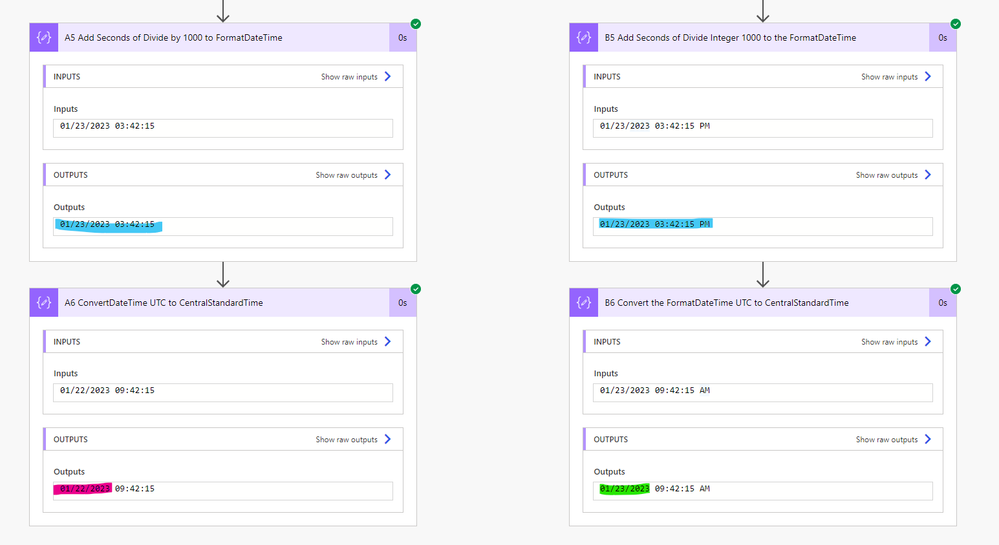 Flow Results Summary