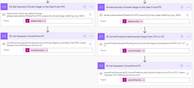 Example of ConvertFromUTC when using addSeconds