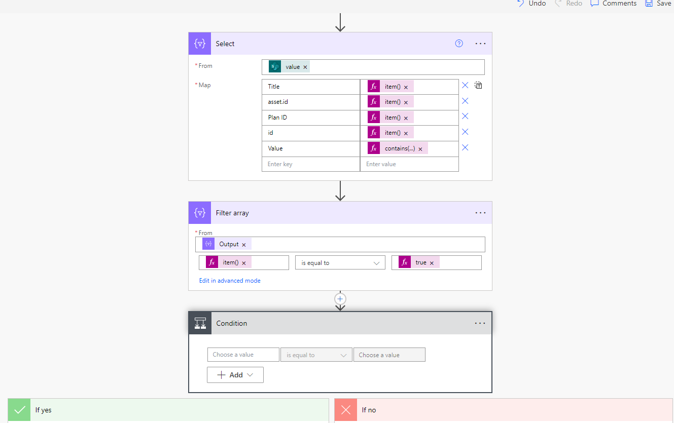 Updating the SharePoint lists when a new file is c... - Power Platform ...