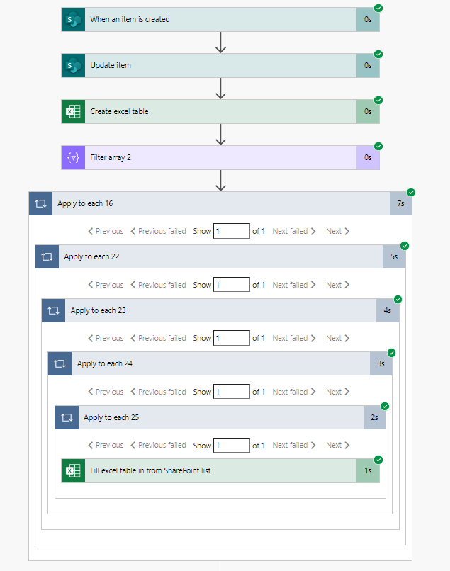 Stage 1 setup