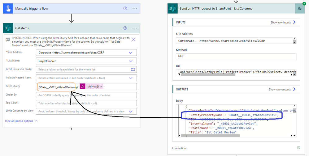 Filter Query - Special Name - Use EntityPropertyName