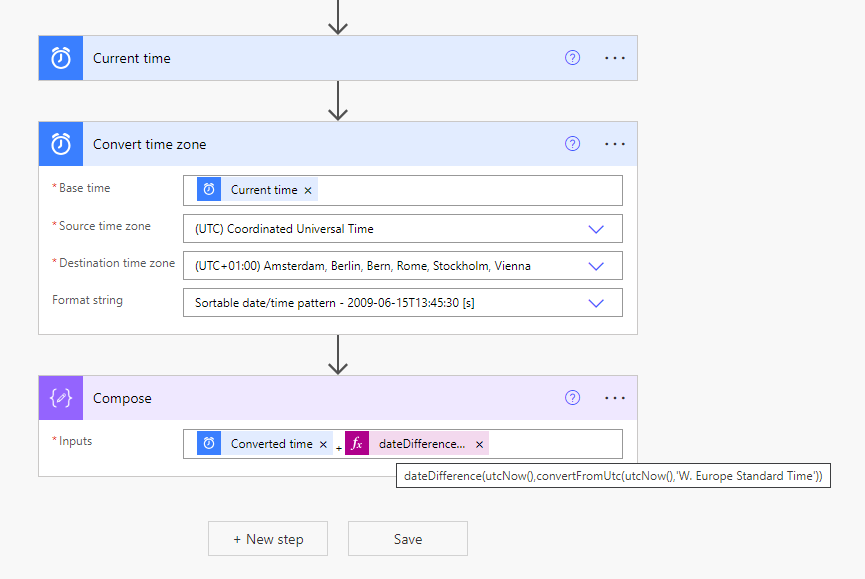 Convert Time Zone and DateDifference