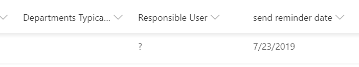 should I put the email of the person responsible in this column or can their email be searched by providing their full name