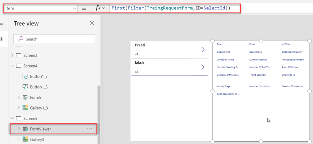 Display Control Item Property