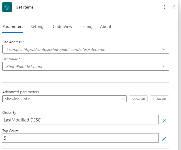 Scheduled Power Automate - Sharepoint List Last It... - Power Platform ...