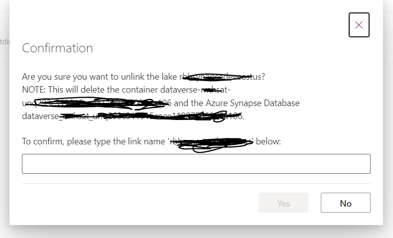 Solved: Azure Synapse Link for Dataverse - how to remove t... - Power ...