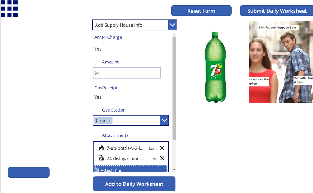 Loading the Form with data